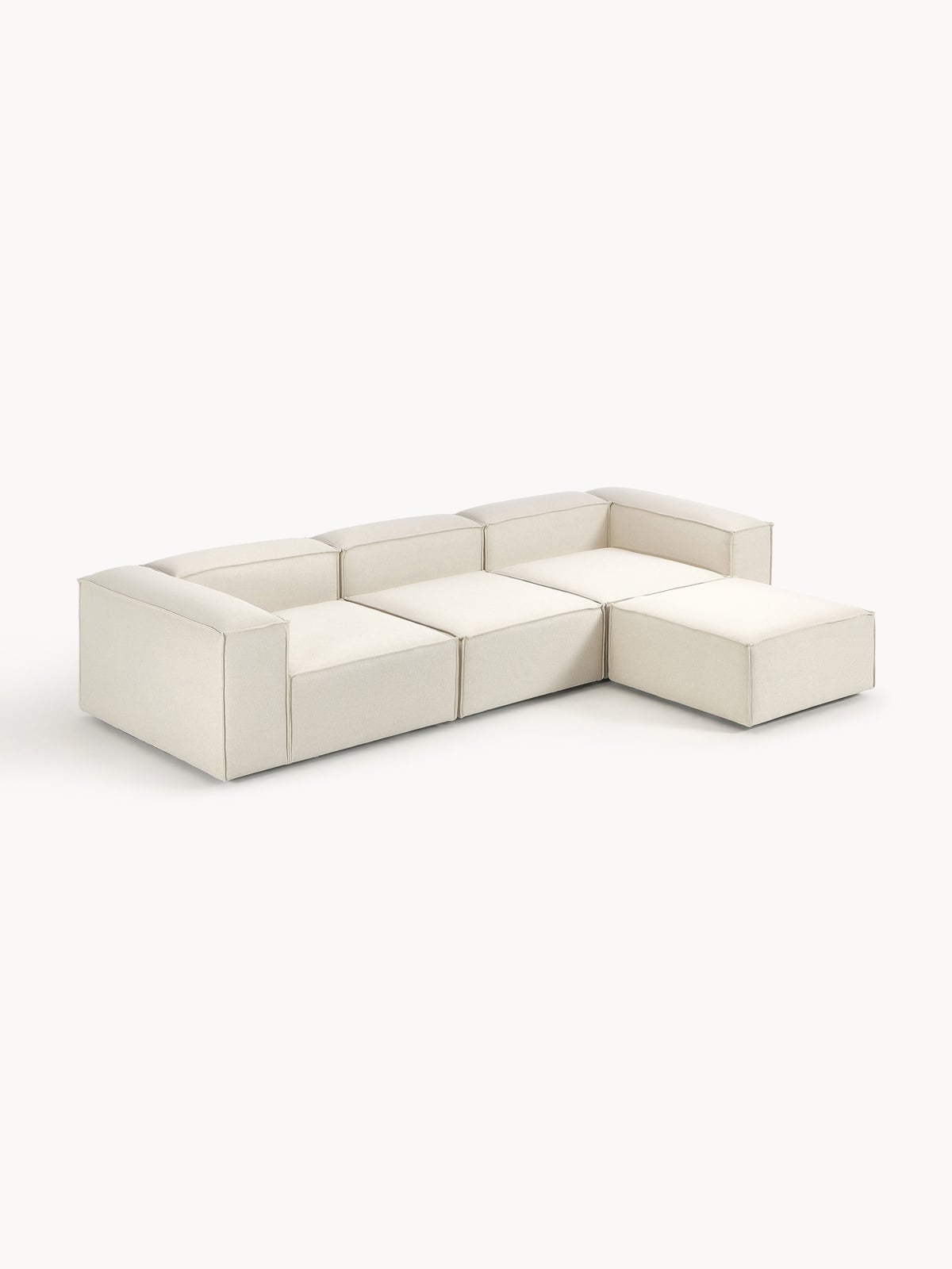 Edenhall Modular Sofa (4-seater) with Ottoman (left/right)