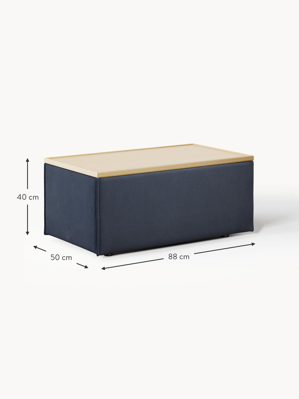 Edenhall Ottoman with Storage