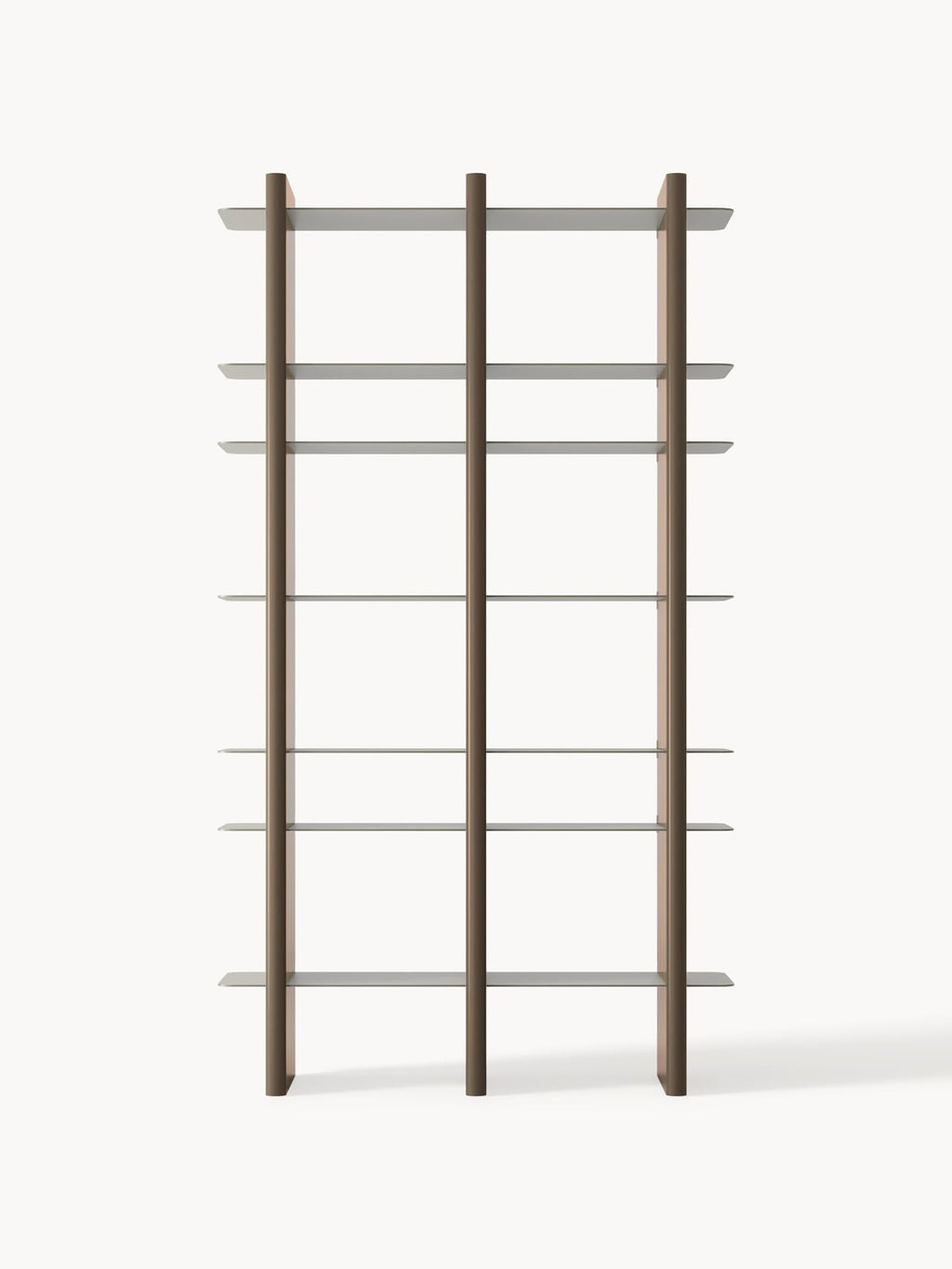 Edenhall Tall Shelving Unit with Metal Elements