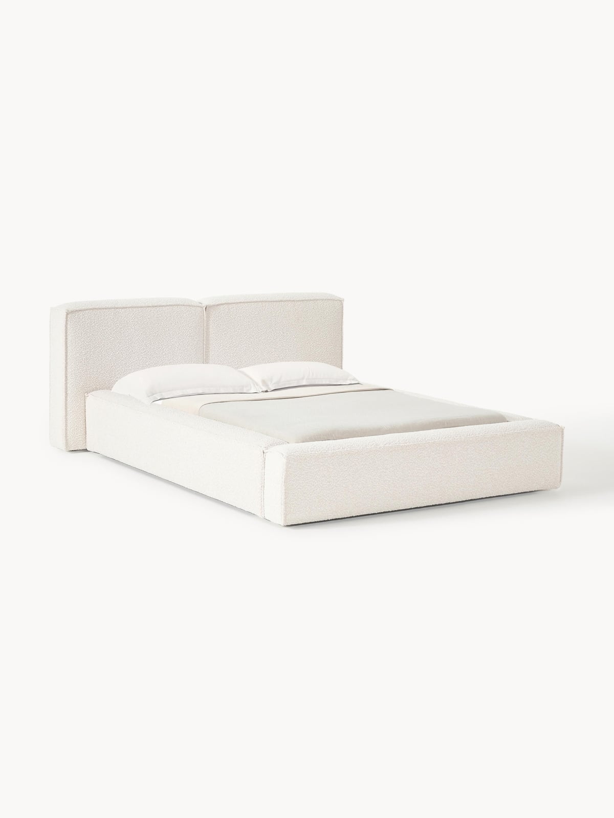 Edenhall Upholstered Bouclé Bed
