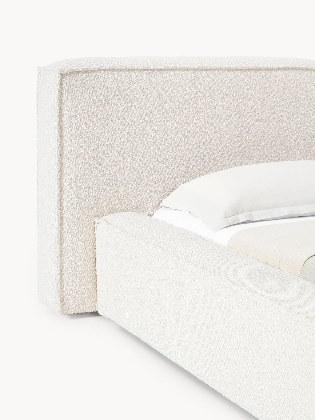 Edenhall Upholstered Bouclé Bed