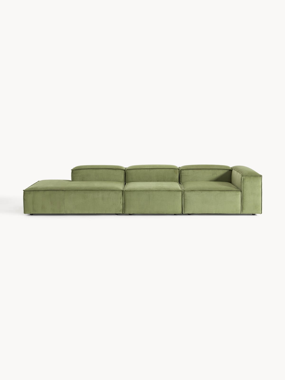 Edenhall XL Corduroy Modular Ottoman