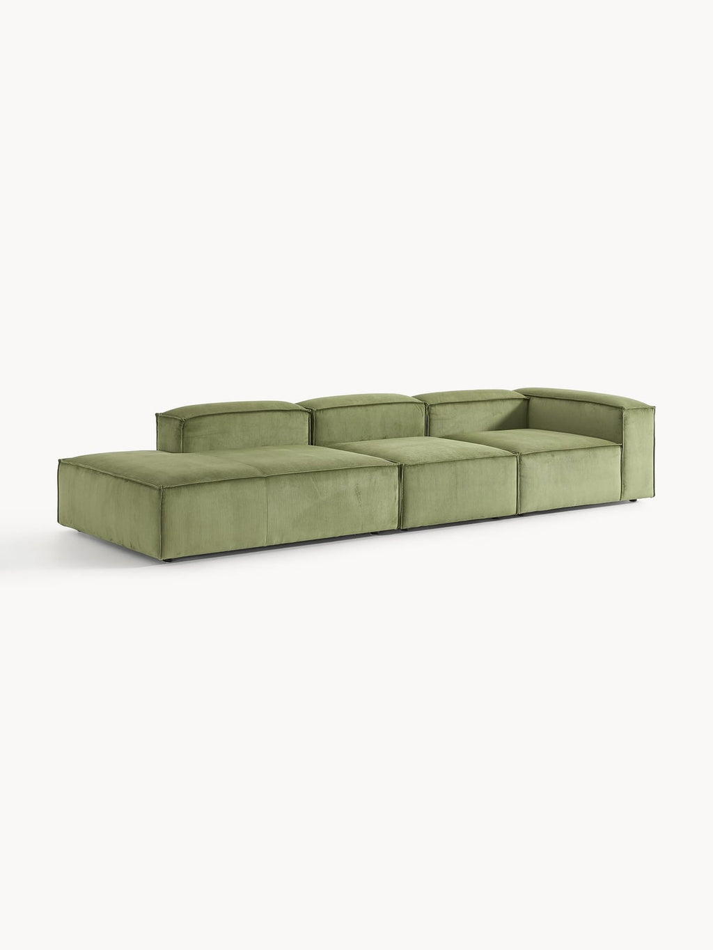 Edenhall XL Corduroy Modular Ottoman