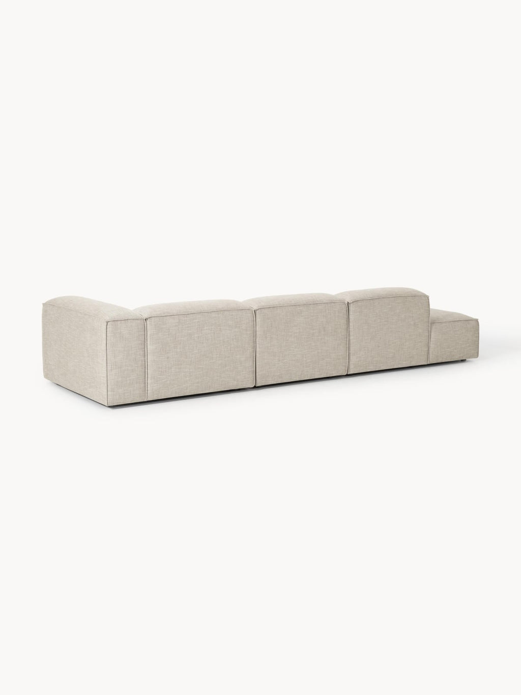 Edenhall XL Linen Blend Modular Ottoman