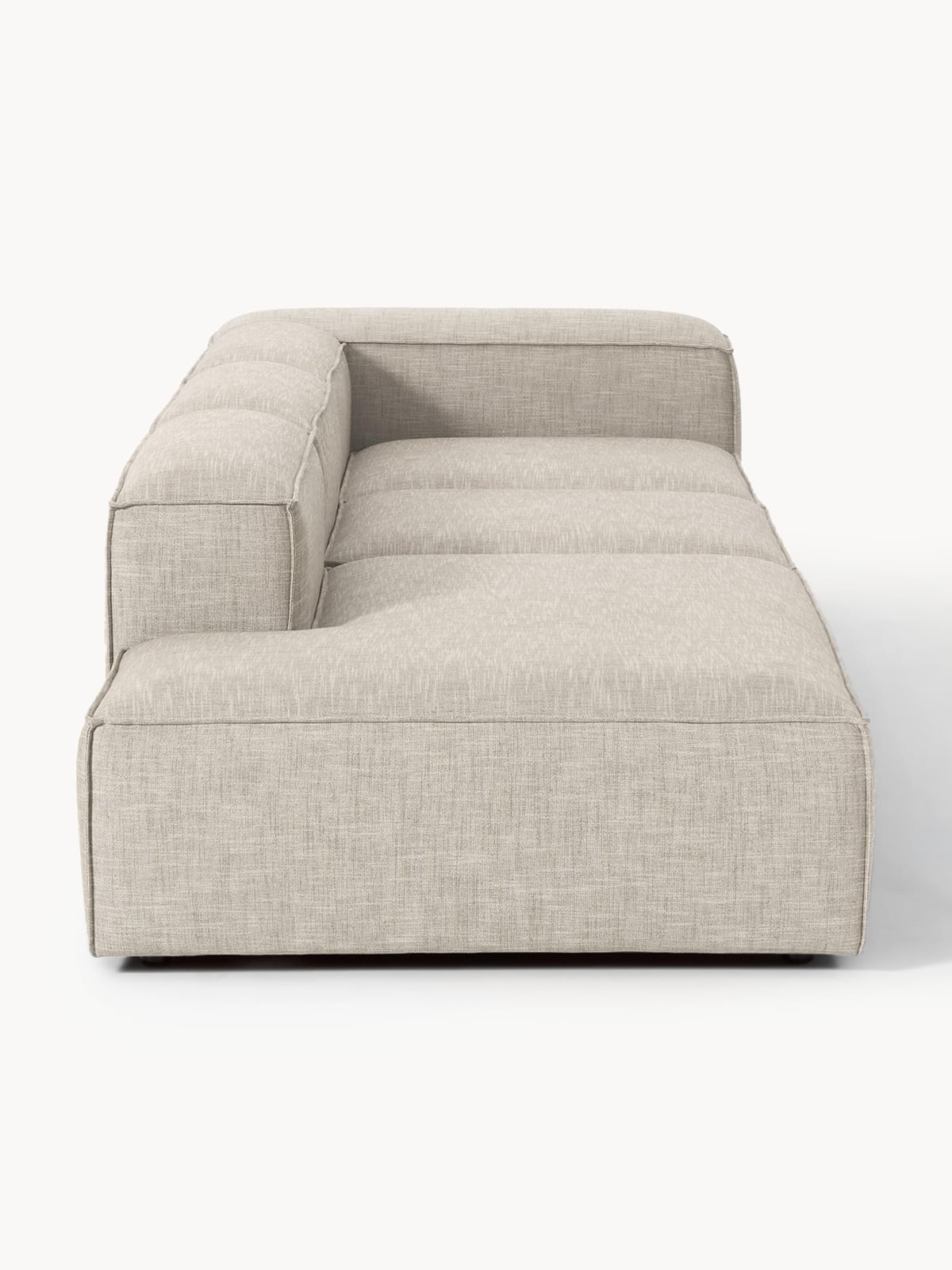 Edenhall XL Linen Blend Modular Ottoman