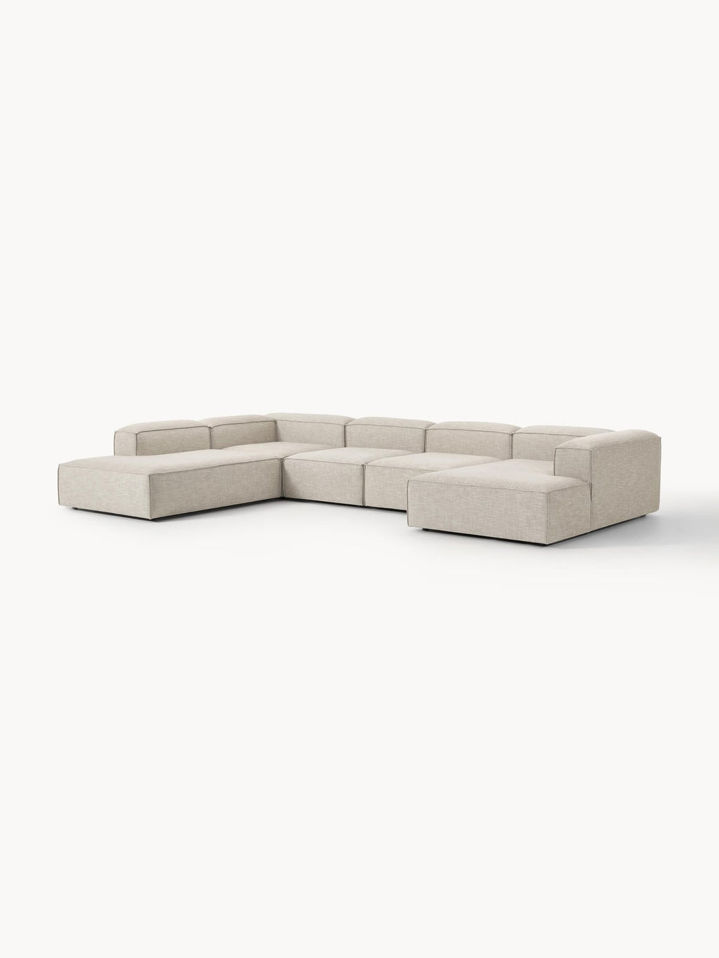 Edenhall XL Linen Blend Modular Sofa