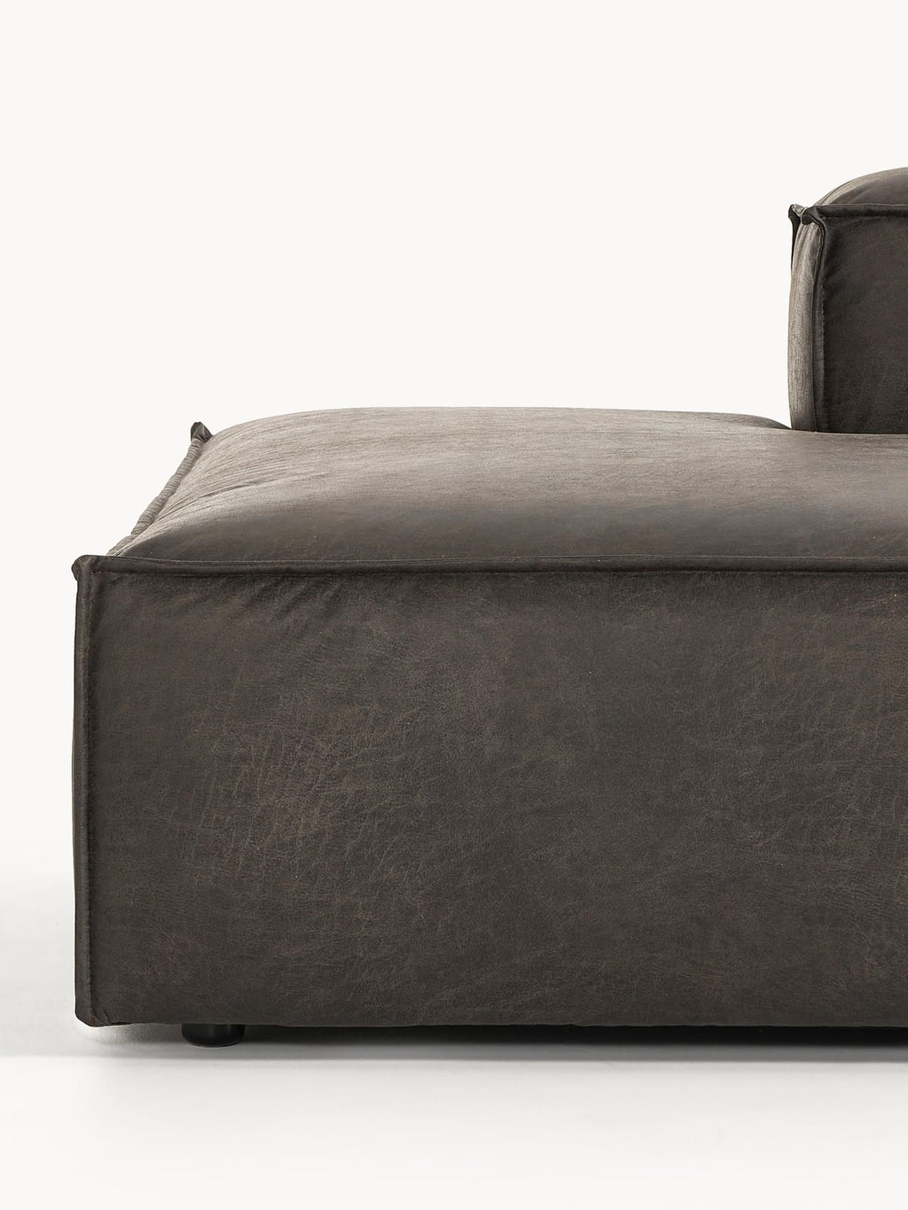Edenhall XL Modular Leather Ottoman