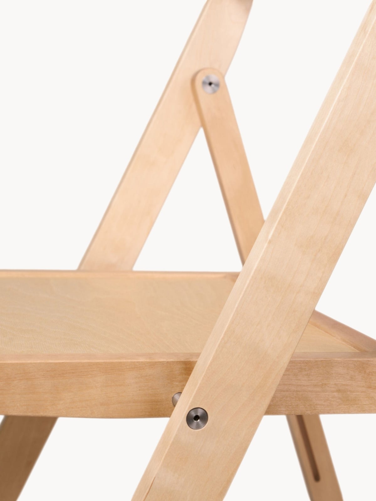 Edgworth Folding Birch Wood Dining Chair