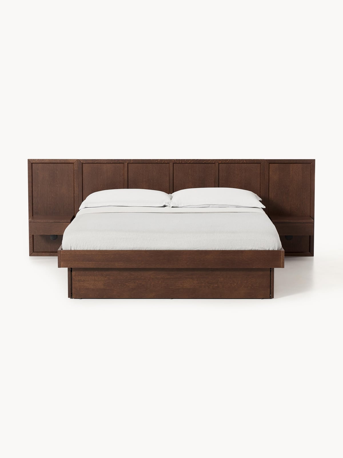 Edgworth Wooden Bed with Drawers Tables and Headboard