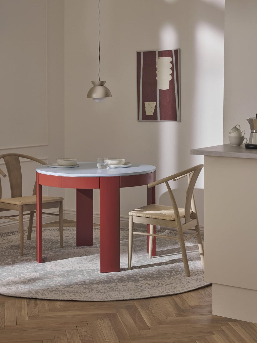 Eldon Extendable Dining Table, 100 - 140 x 75 cm