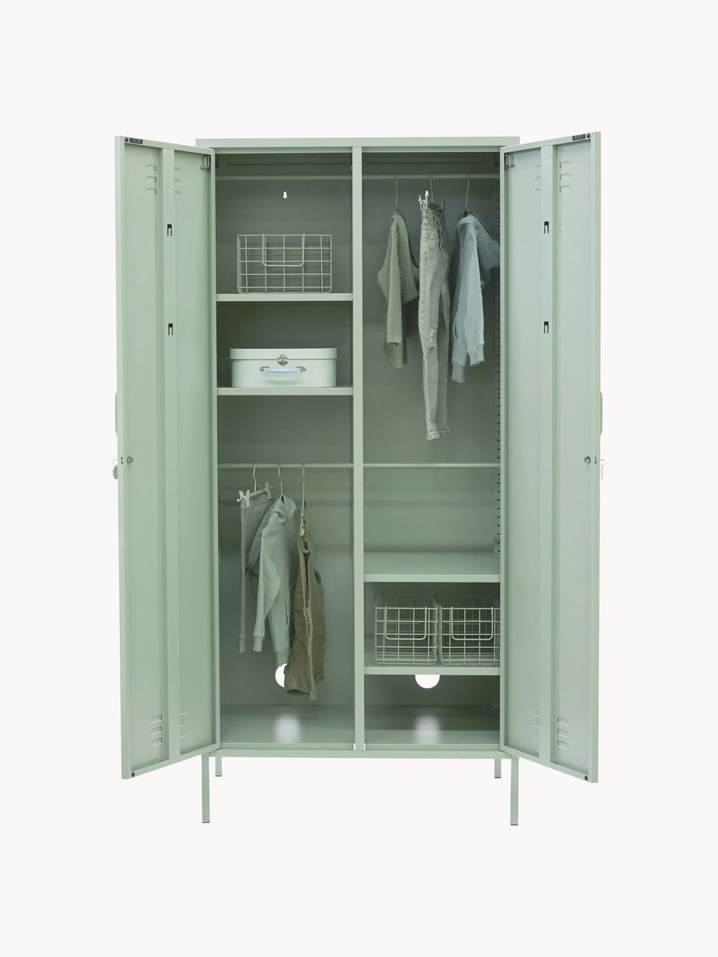 Eldon Small Metal Wardrobe The