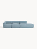 Ellerton Modular Bouclé Chaise (4-seater)