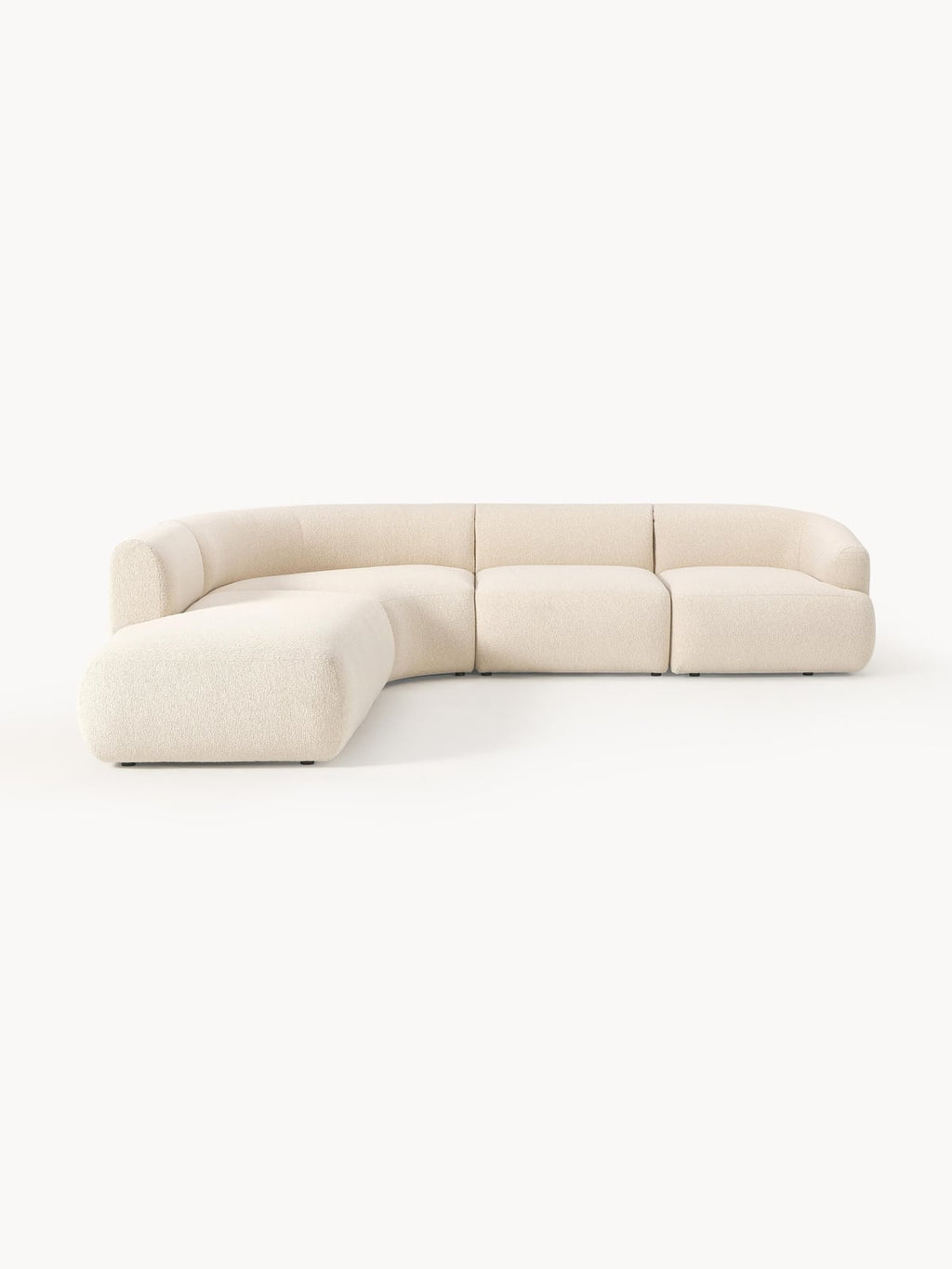 Ellerton Modular Bouclé Corner Sofa (4-seater)