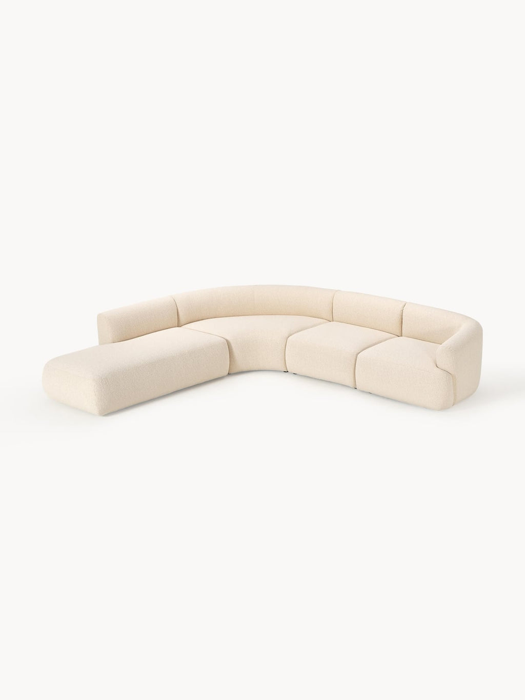 Ellerton Modular Bouclé Corner Sofa (4-seater)