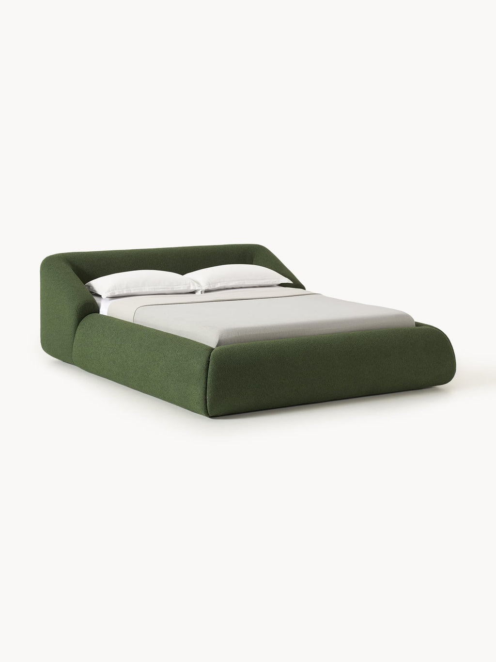 Ellerton Upholstered Bouclé Bed