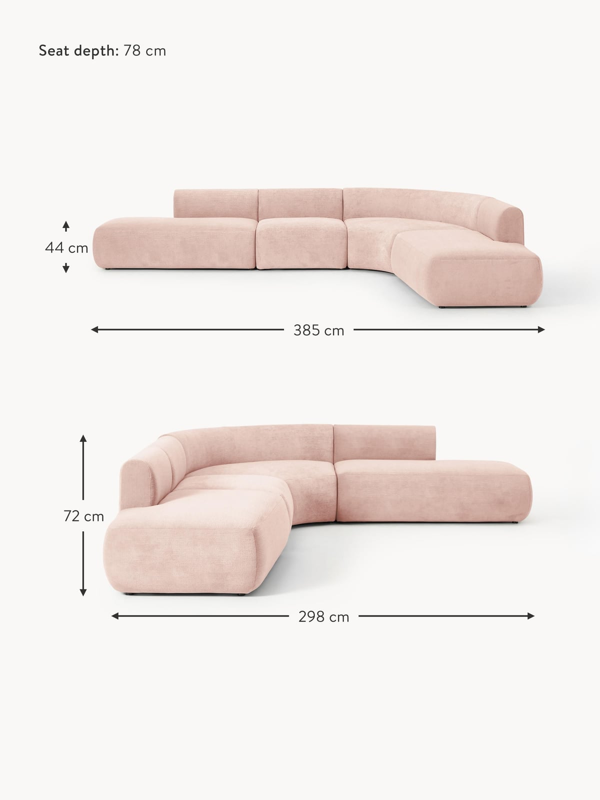 Ellerton XL Modular Corner Sofa