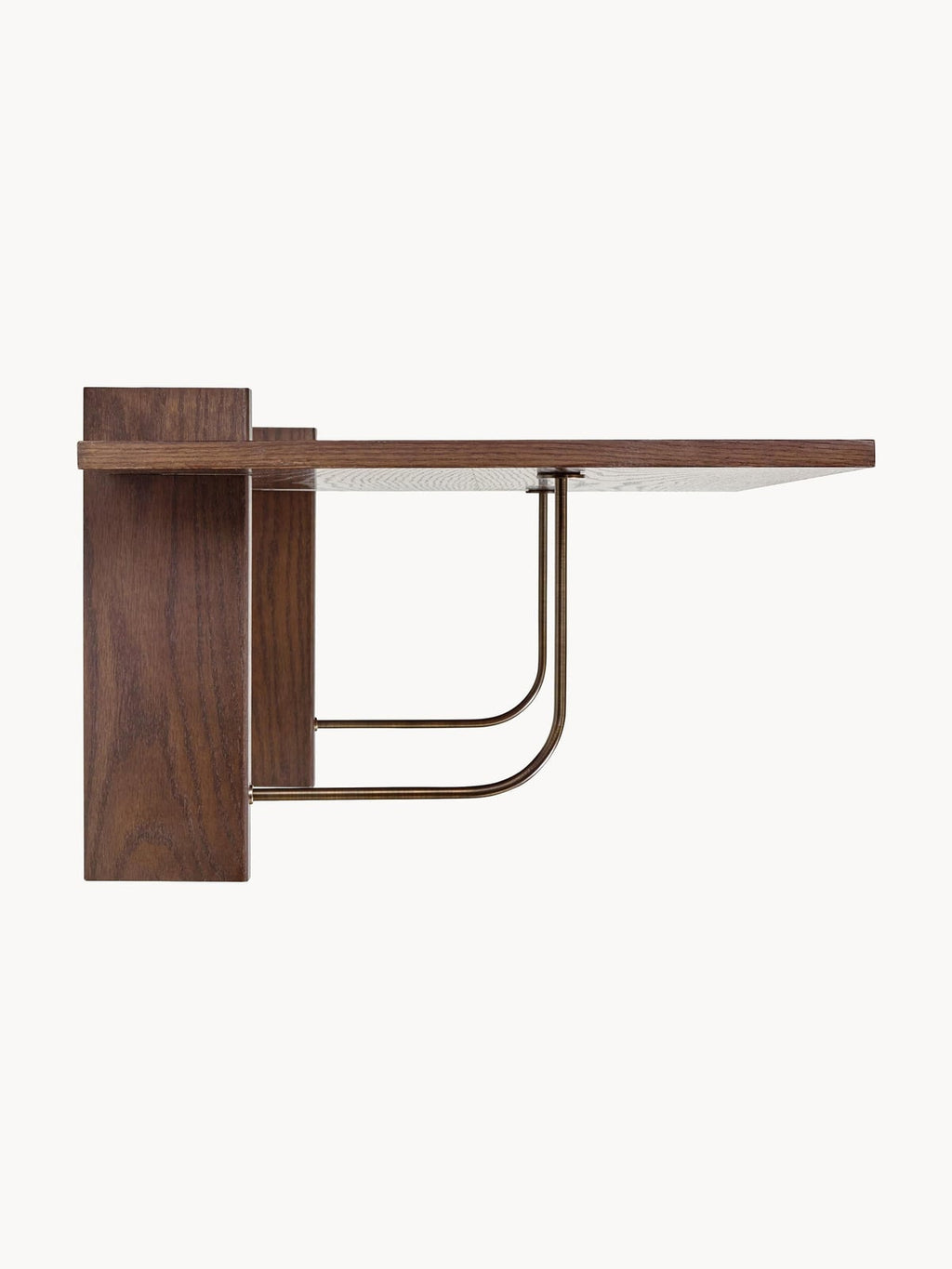 Elsdon Oak Wood Wall Desk