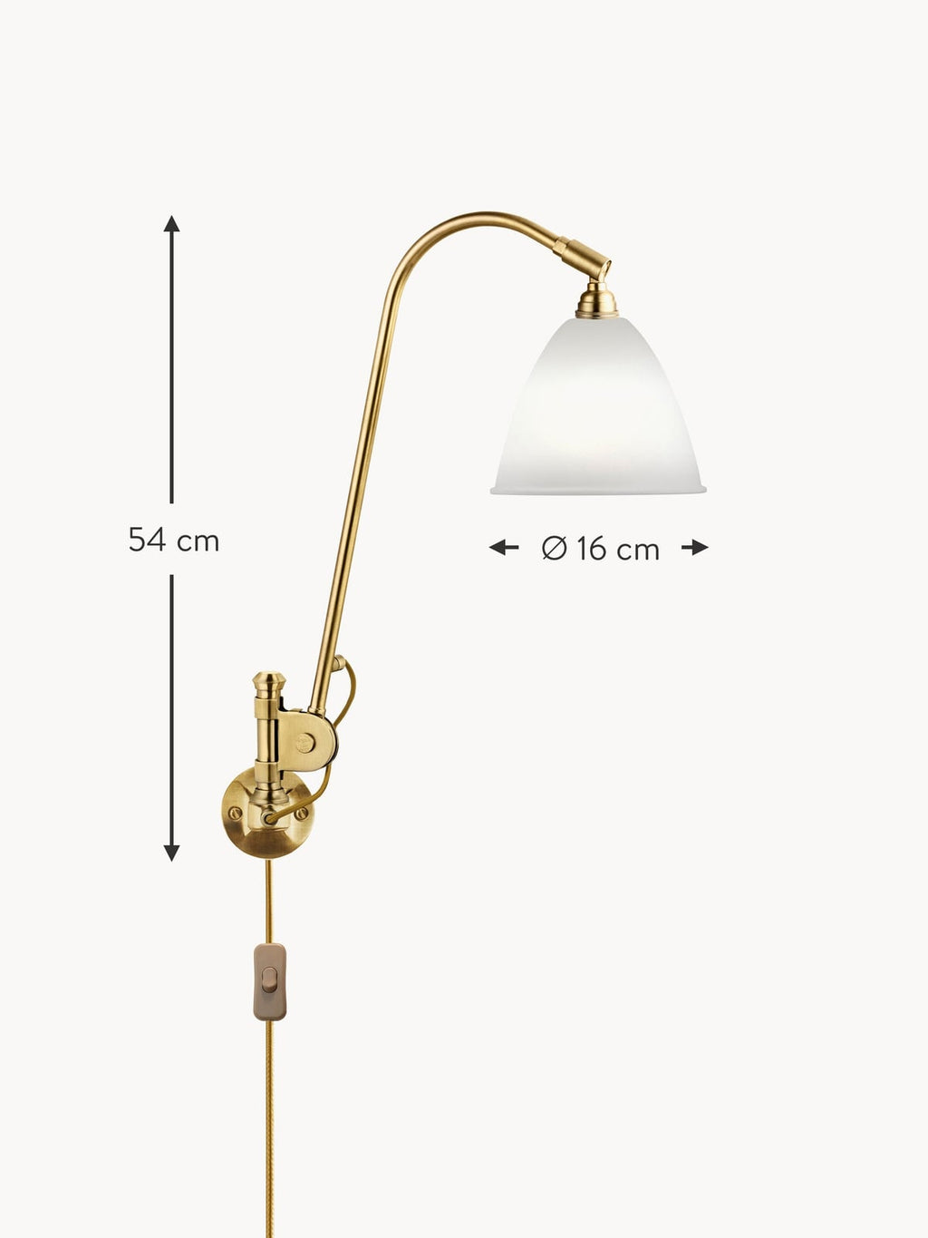 Elterwater BL6 Adjustable Plug-in Wall Lamp