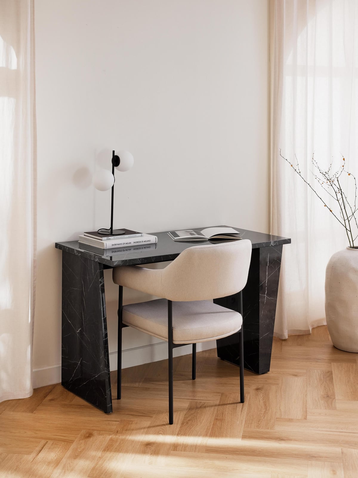 Elterwater Marble Effect Desk