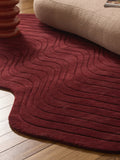 Elterwater Organic-Shaped Hand-Tufted Wool Rug