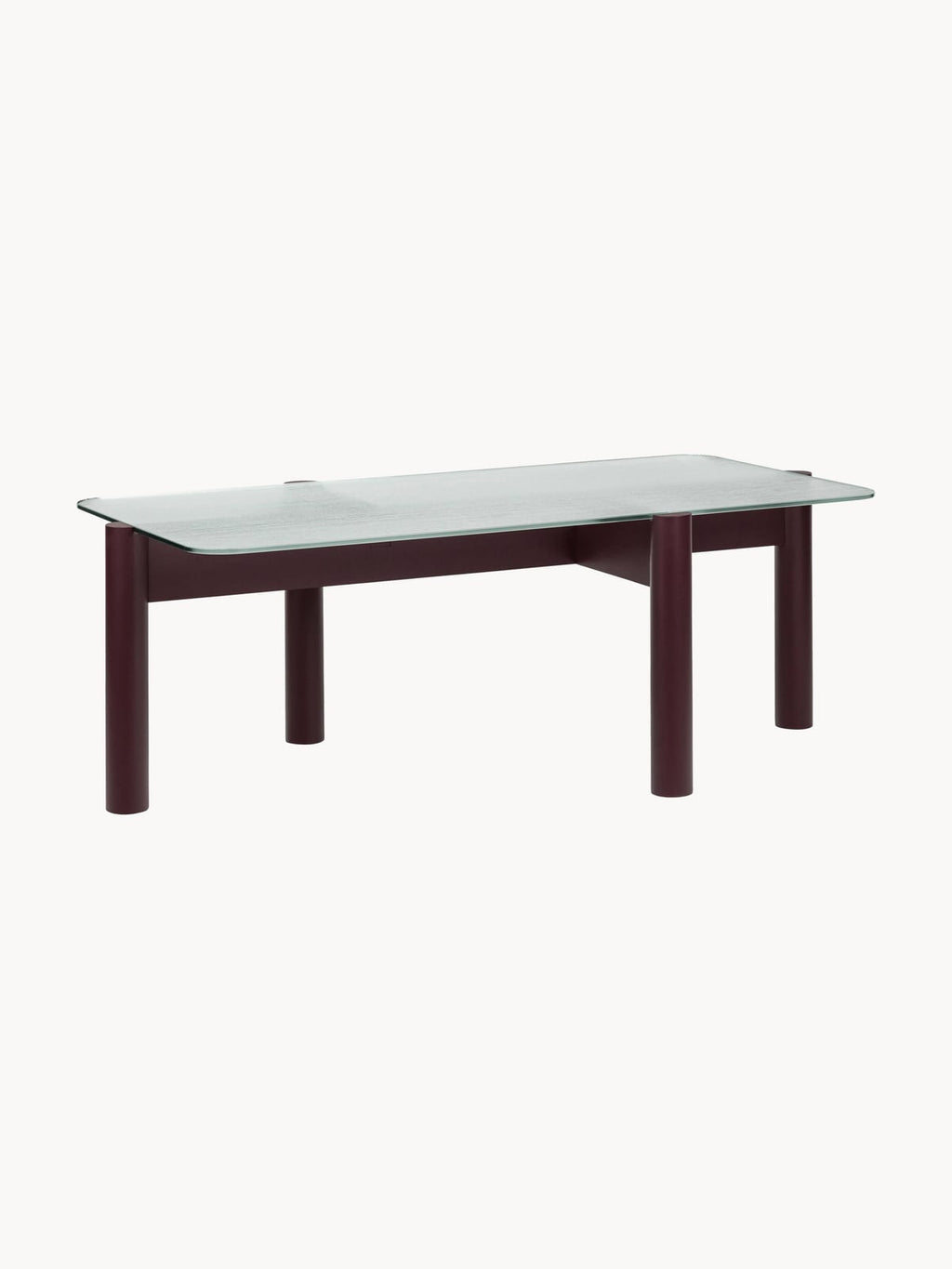 Elvetham Coffee Table with Glass Top