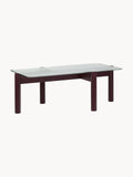 Elvetham Coffee Table with Glass Top