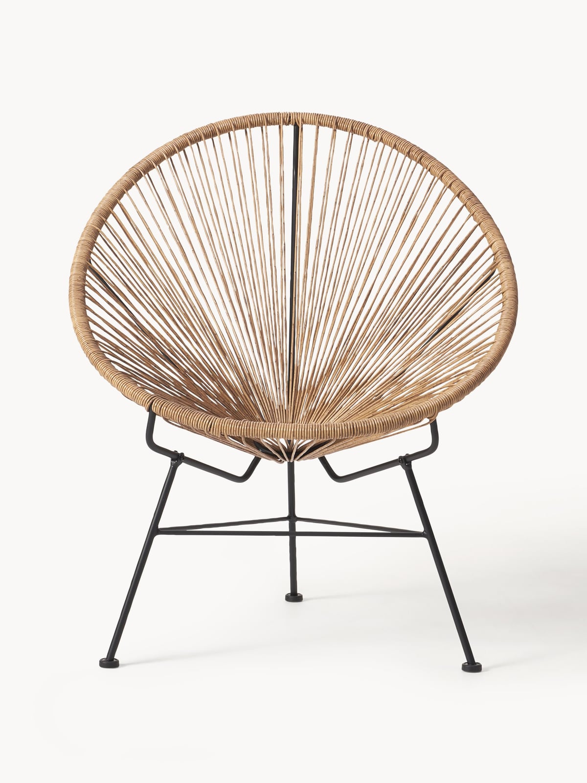Elvetham Plastic Wickerwork Lounge Chair