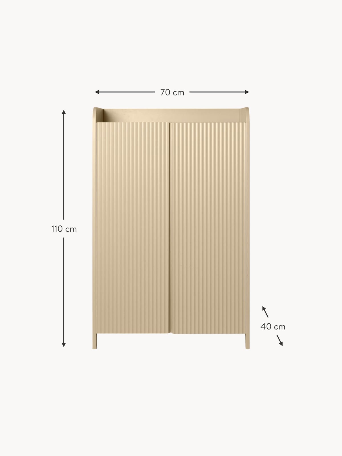 Everly Wooden Highboard