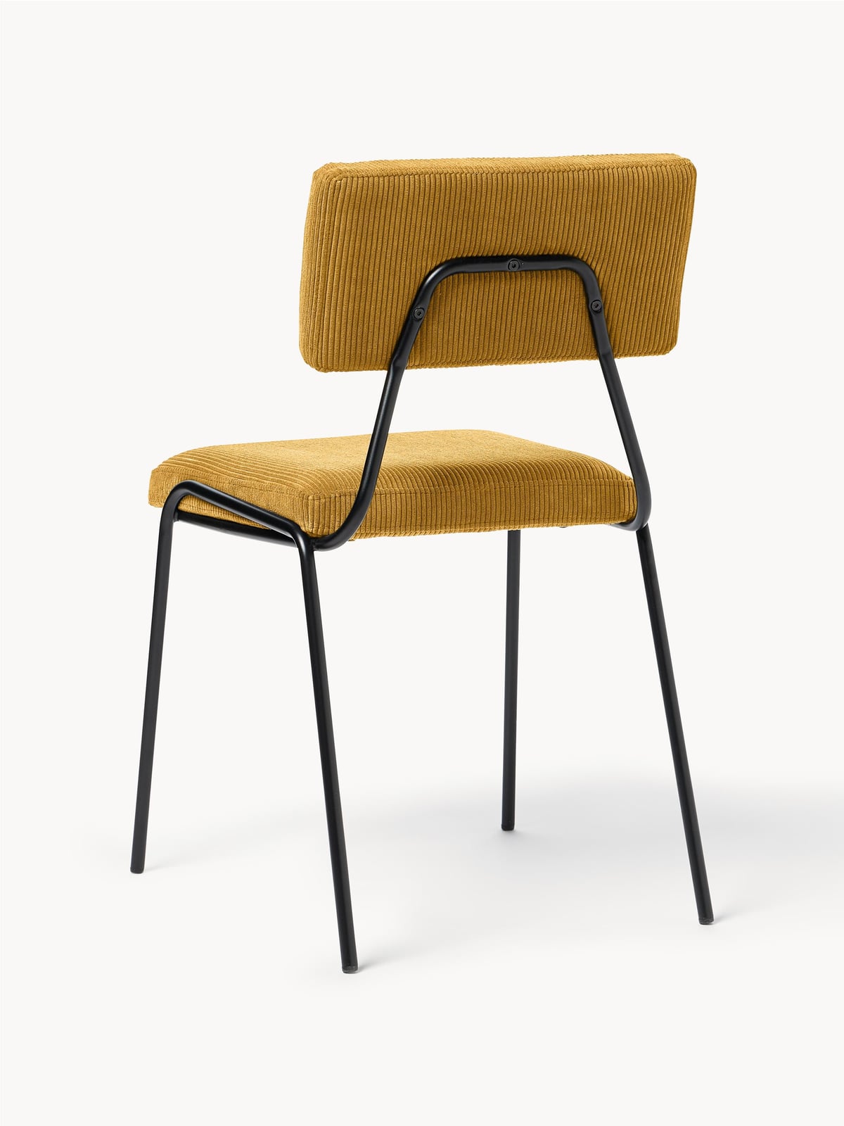 Fairlie Corduroy Upholstered Chairs, Set of 2