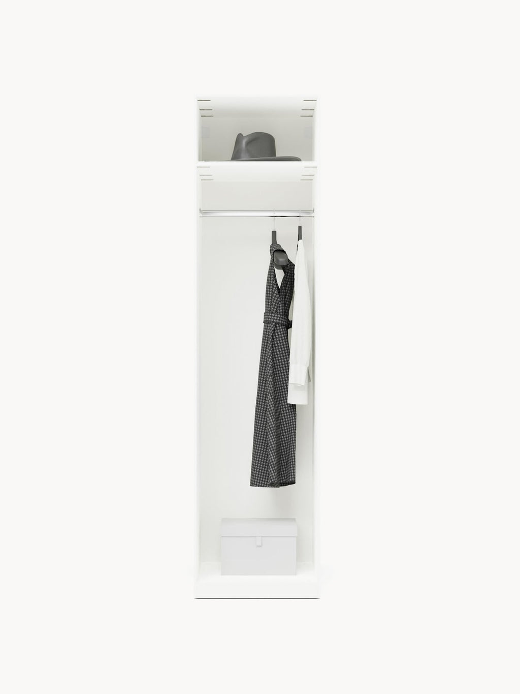 Fairlie Modular Hinged Door Wardrobe, 50 cm Wide, in various sizes