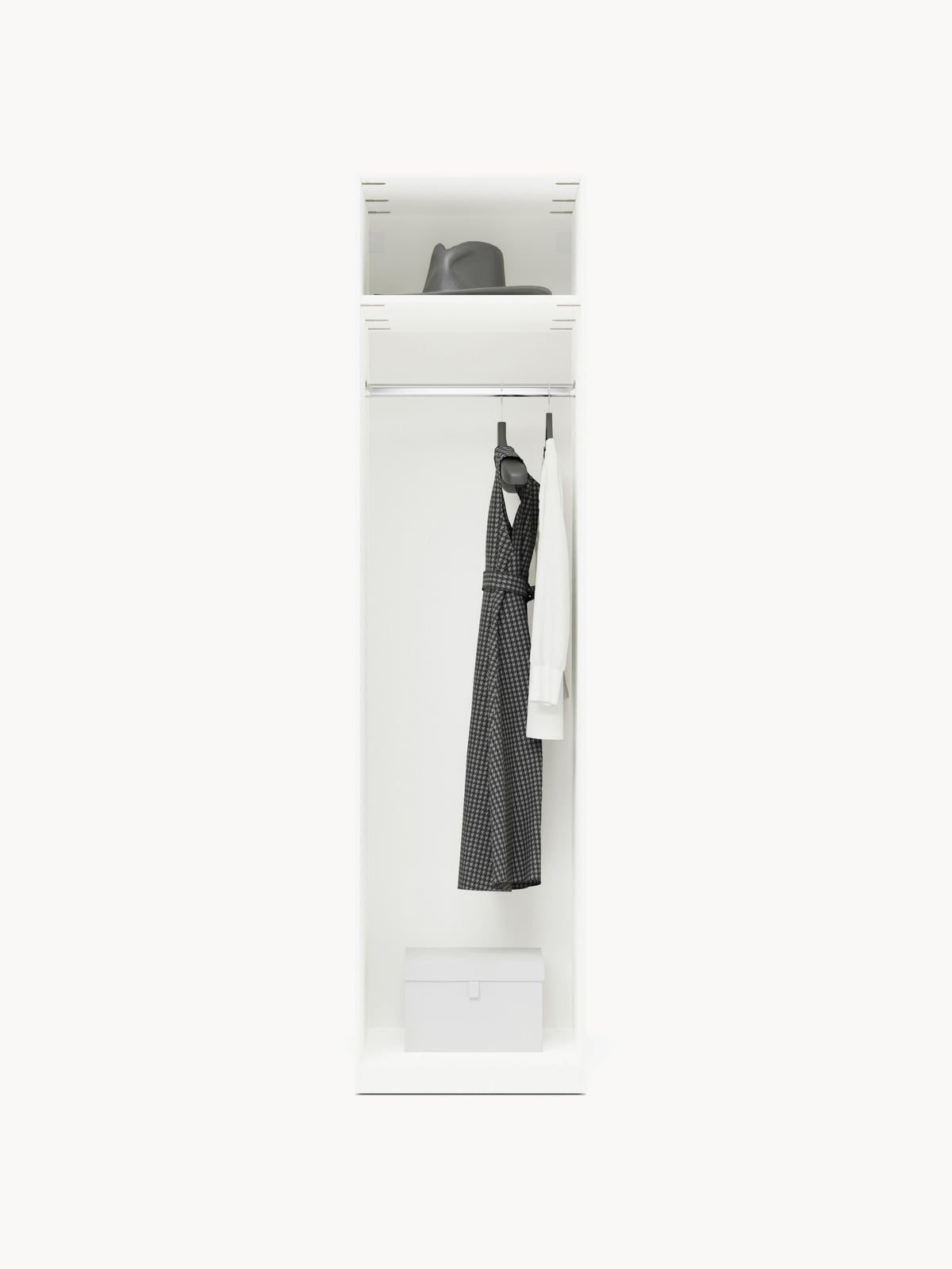 Fairlie Modular Hinged Door Wardrobe, 50 cm Wide, in various sizes