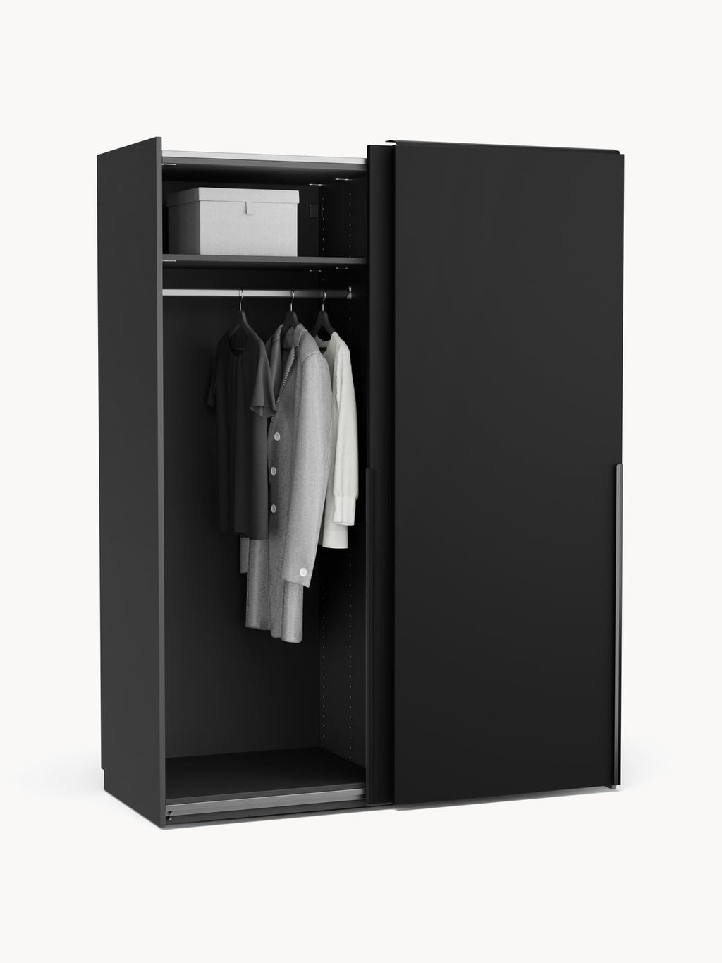 Fairlie Modular Sliding Door Wardrobe, 150 cm Wide, in various sizes