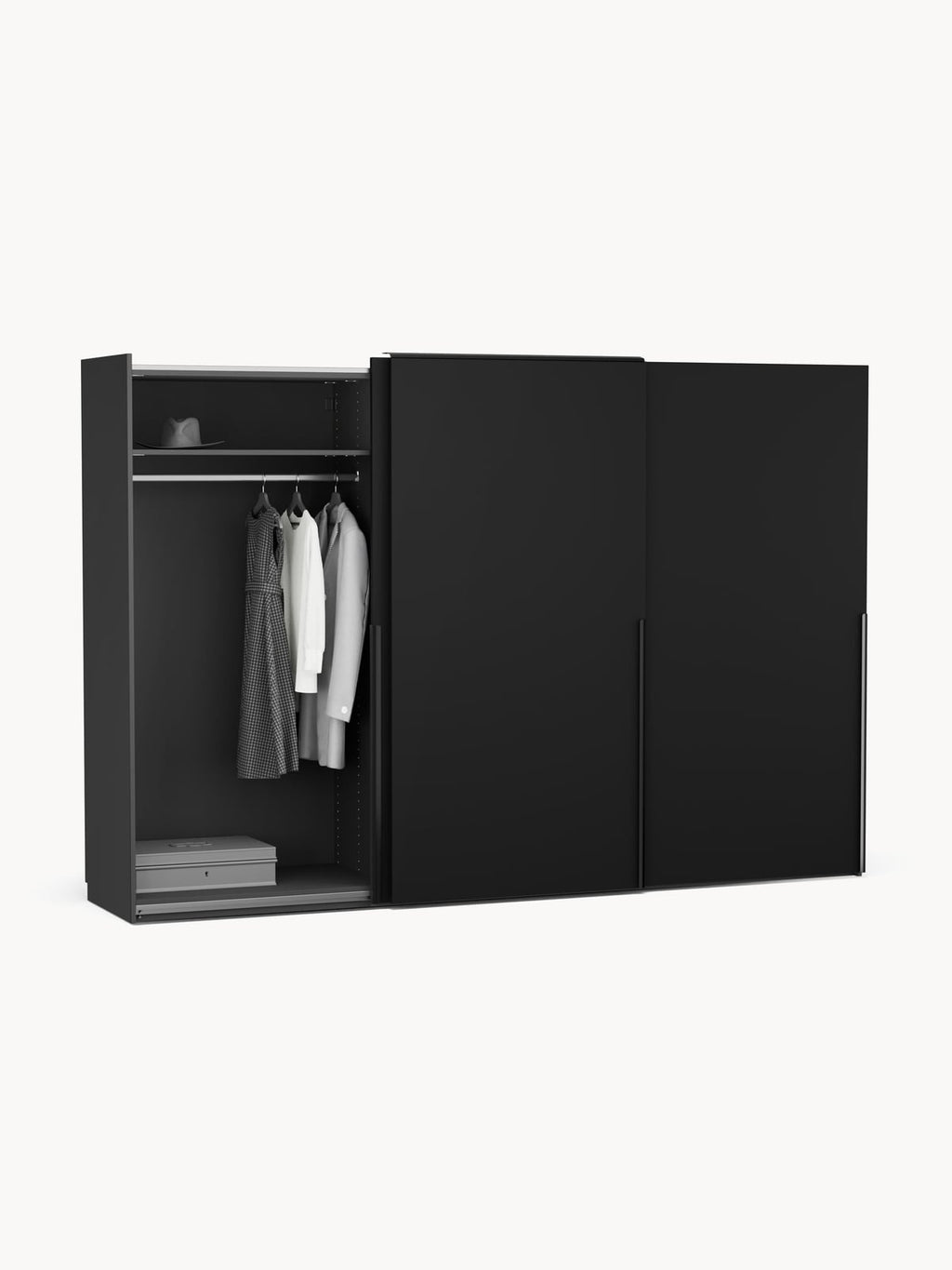 Fairlie Modular Sliding Door Wardrobe, 300 cm Wide, in various sizes