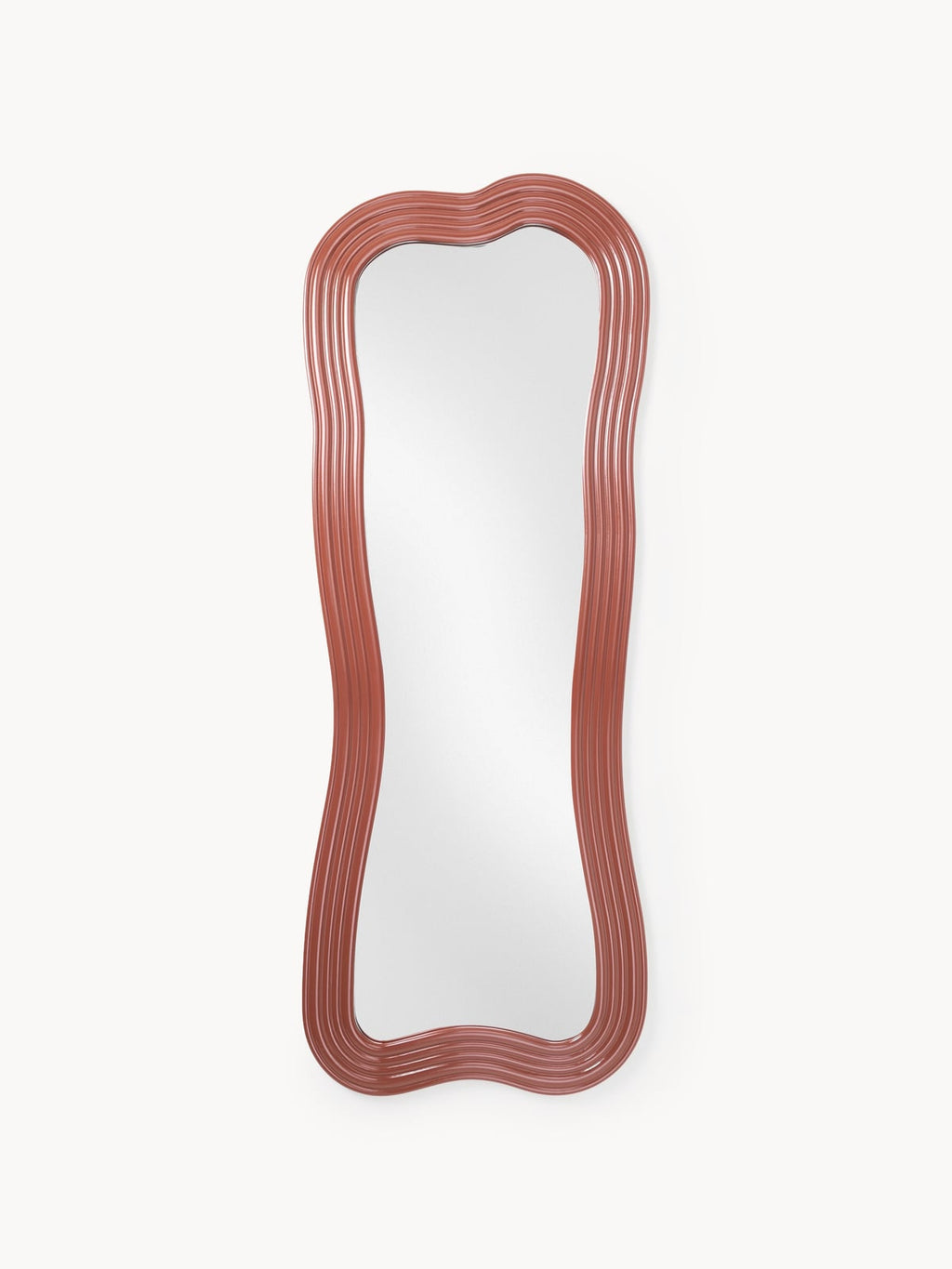 Farndale Full-Length Wall Mirror with Wavy Frame