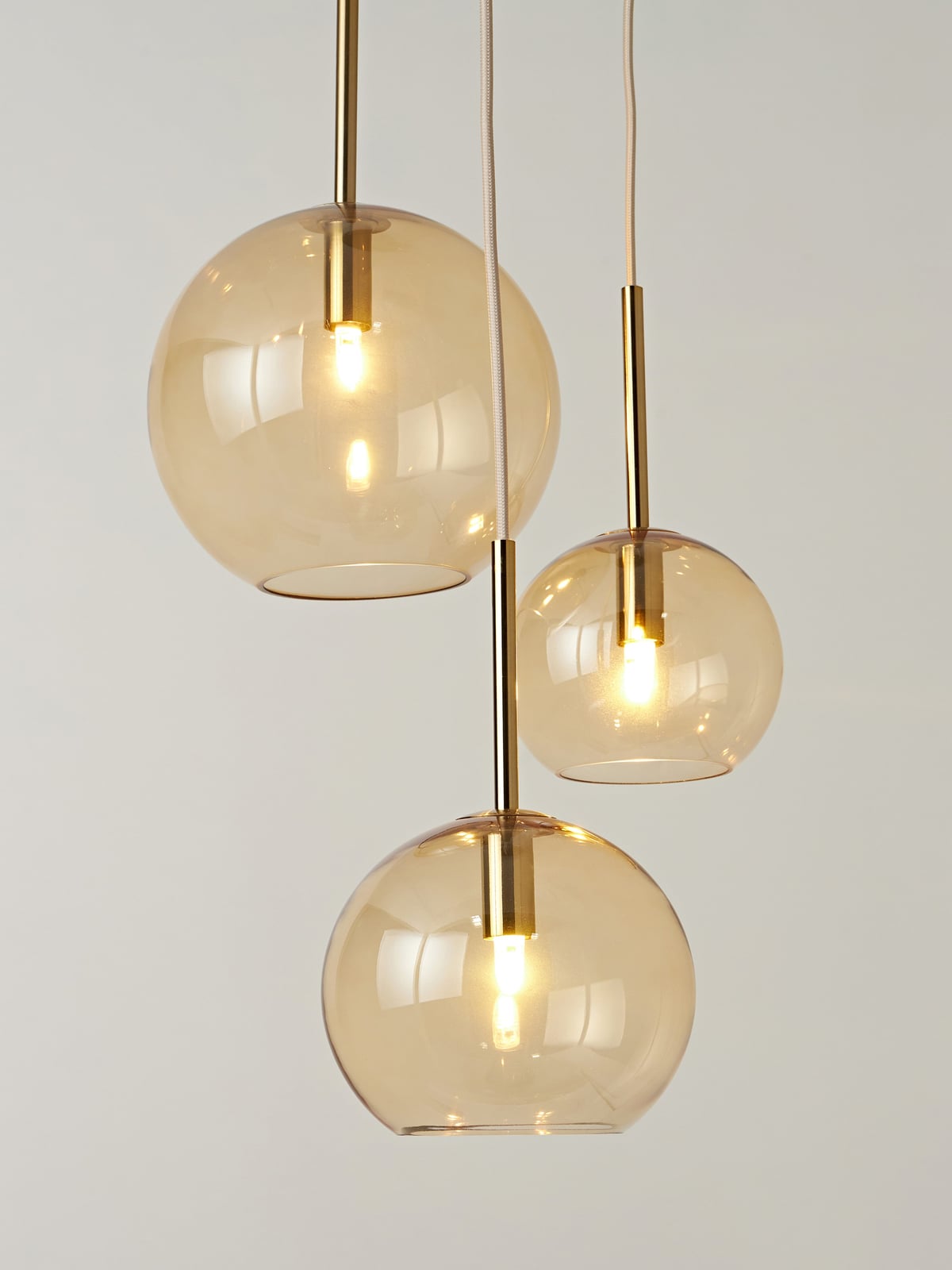 Farndale Glass Ball Cluster Pendant Light
