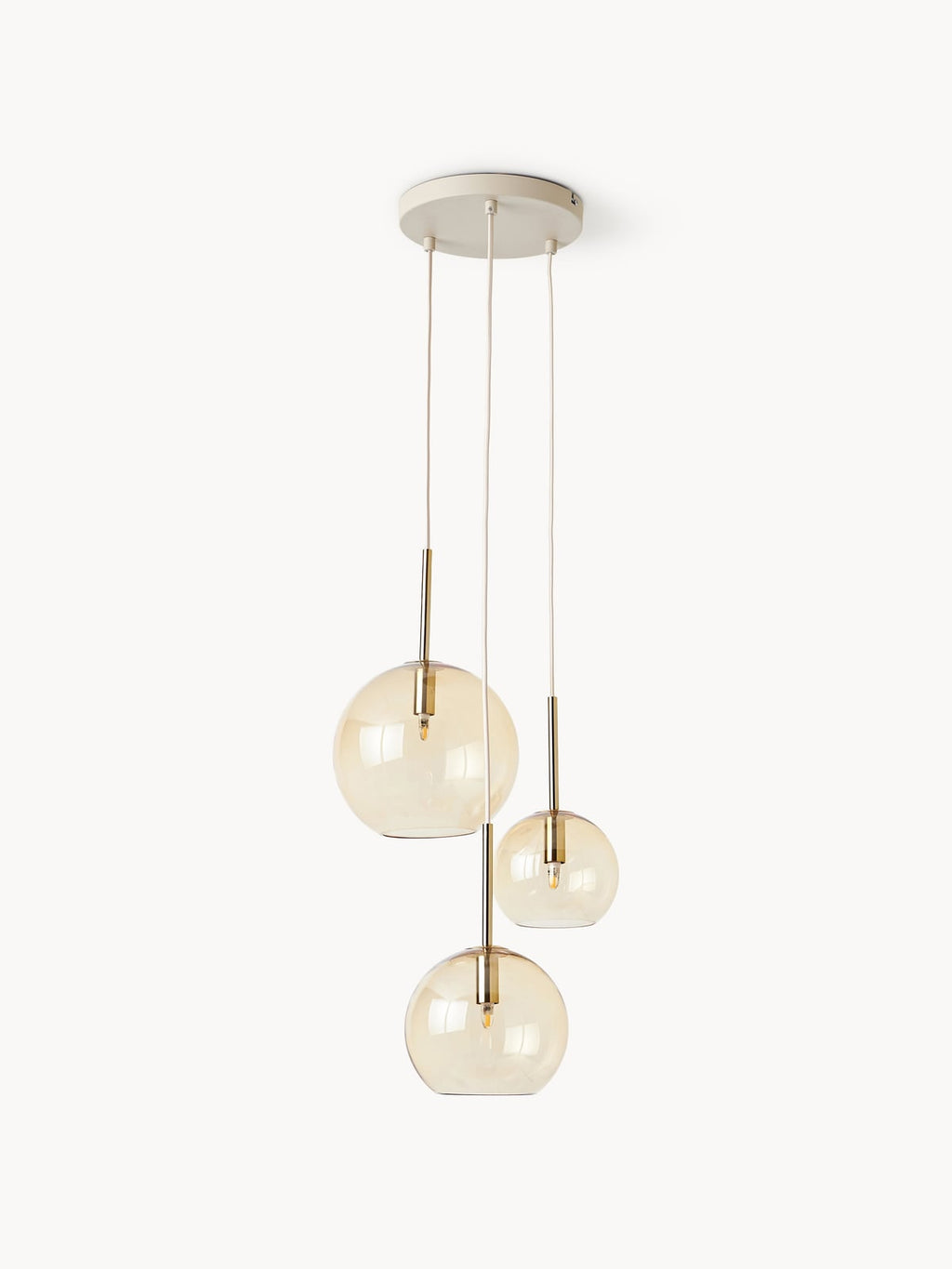 Farndale Glass Ball Cluster Pendant Light
