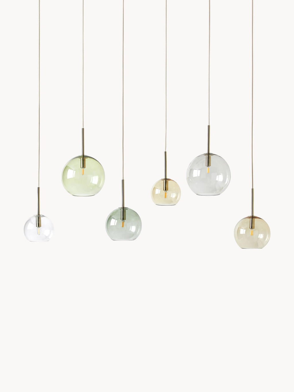 Farndale Large Glass Ball Pendant Light