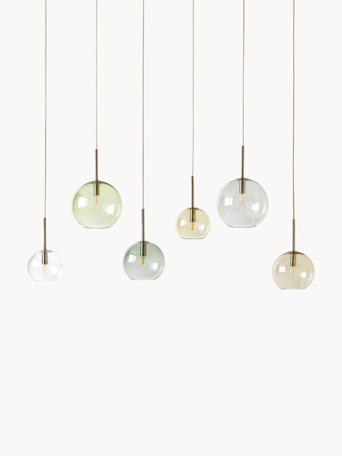 Farndale Large Glass Ball Pendant Light