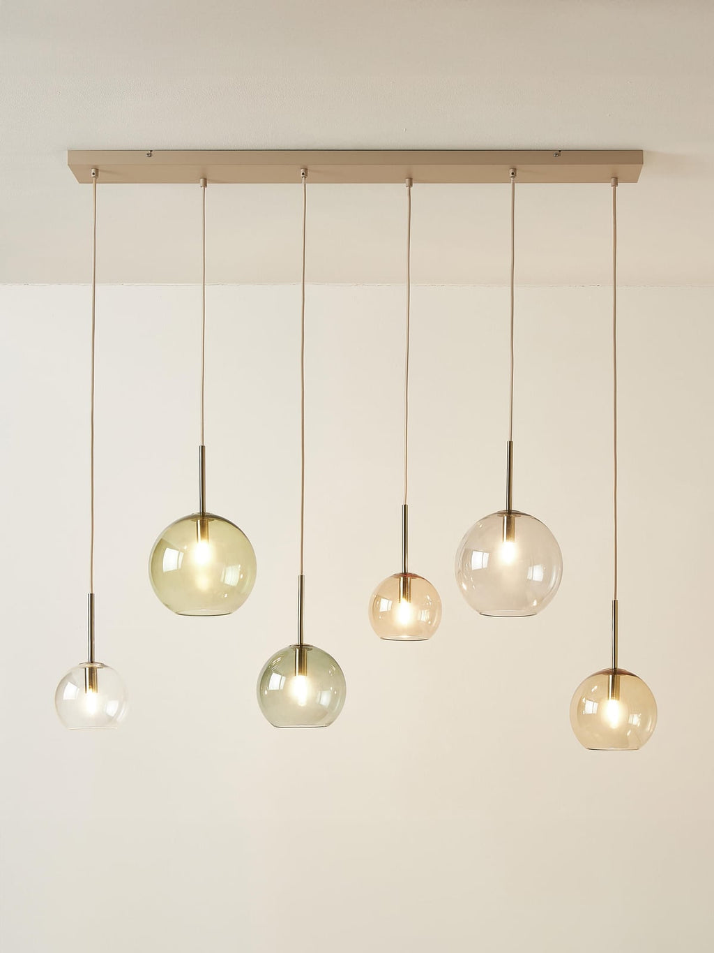 Farndale Large Glass Ball Pendant Light