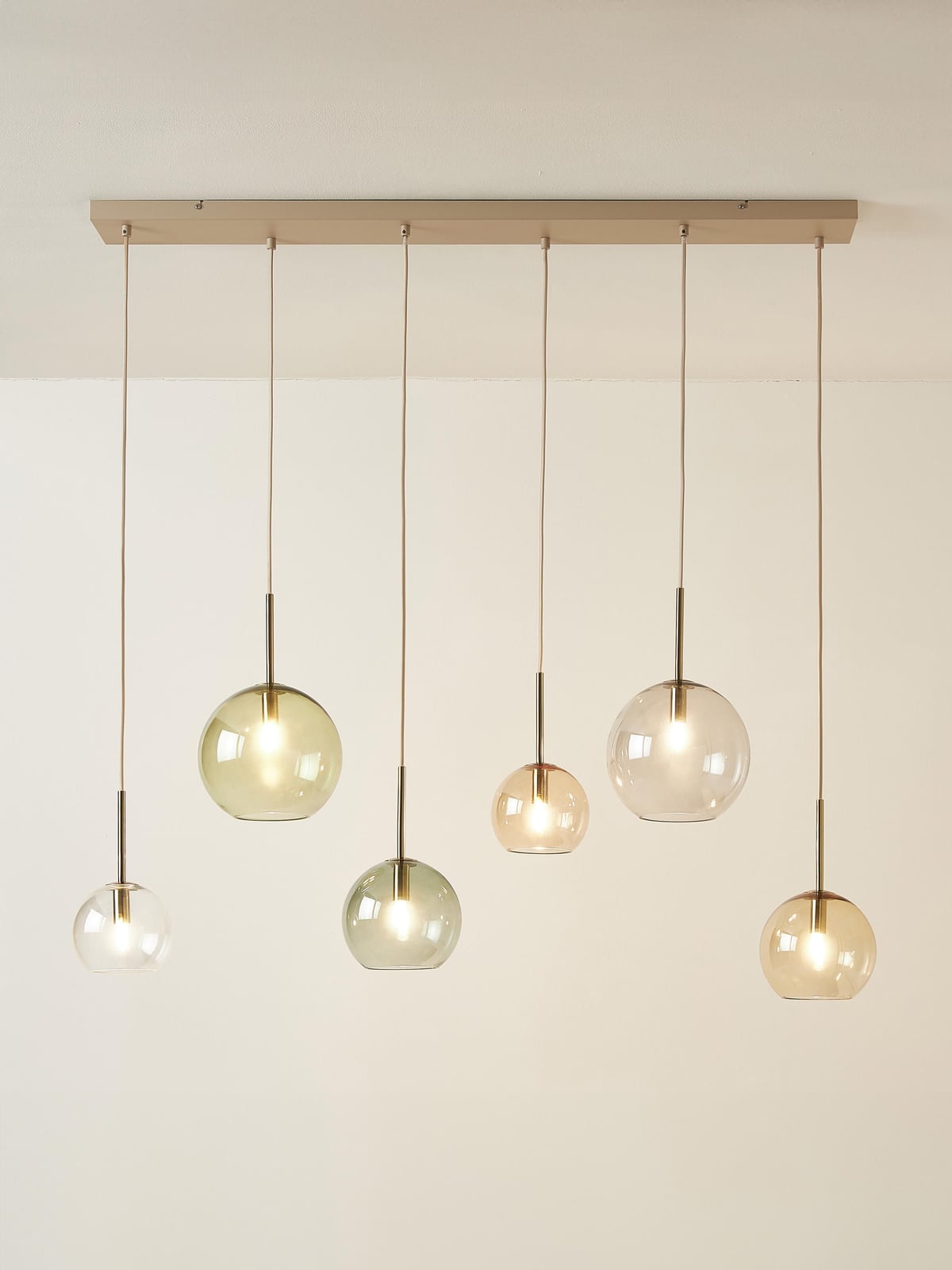 Farndale Large Glass Ball Pendant Light