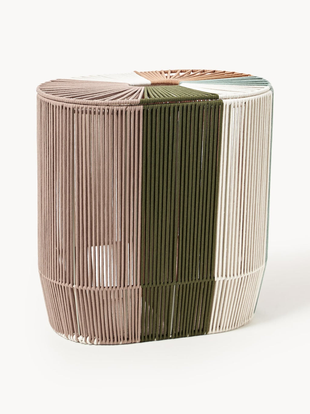 Fenton Handwoven Double Laundry Basket in Rope