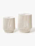 Fenton Handwoven Rope Laundry Baskets, Set of 2