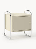 Fenton Metal Bedside Table, left- or right-hinged options