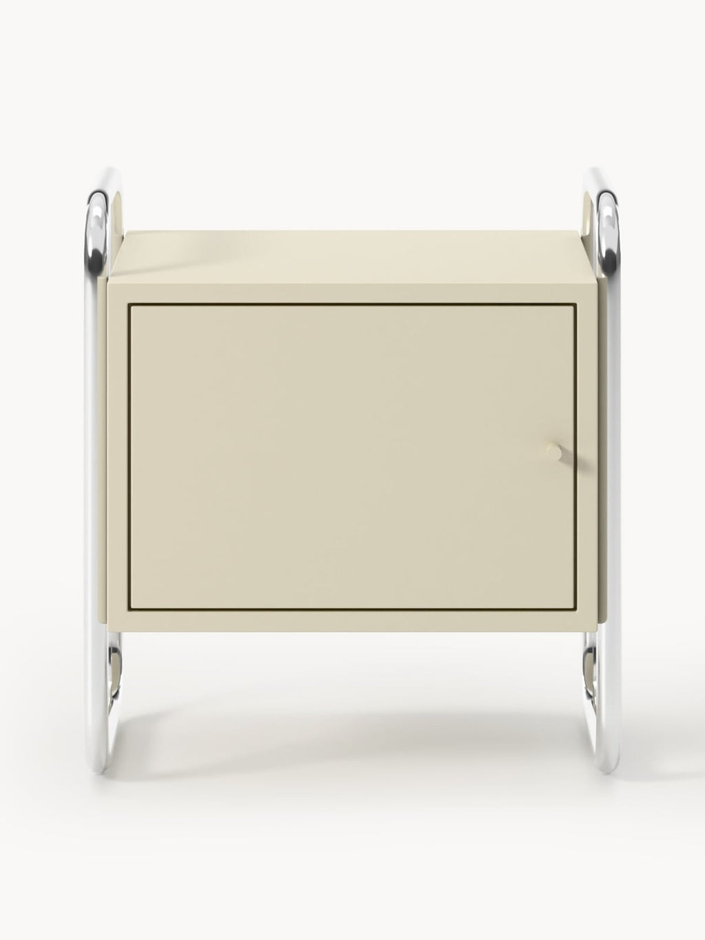 Fenton Metal Bedside Table, left- or right-hinged options