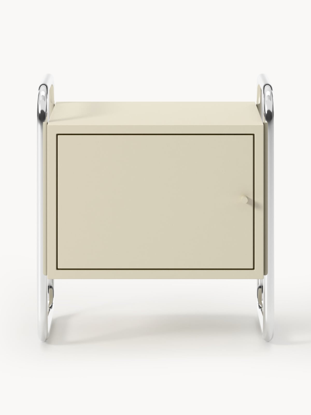 Fenton Metal Bedside Table, left- or right-hinged options