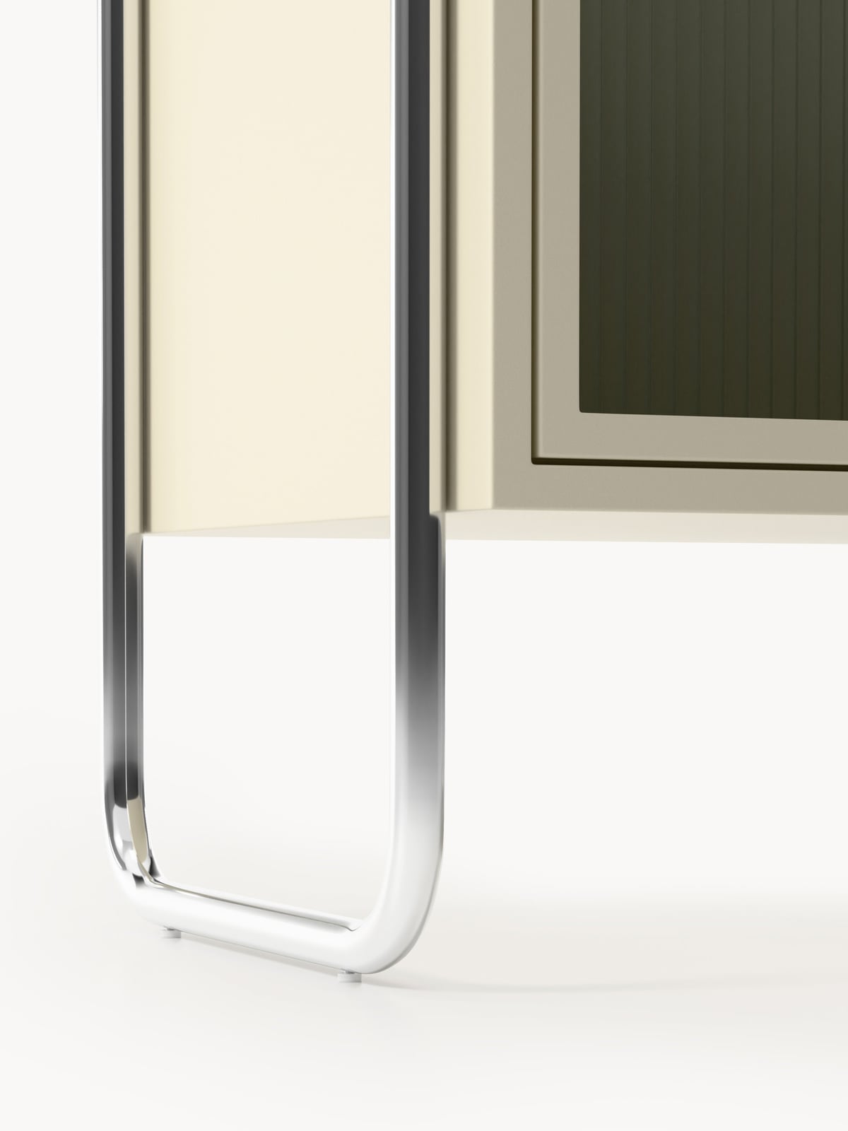 Fenton Metal Display Cabinet