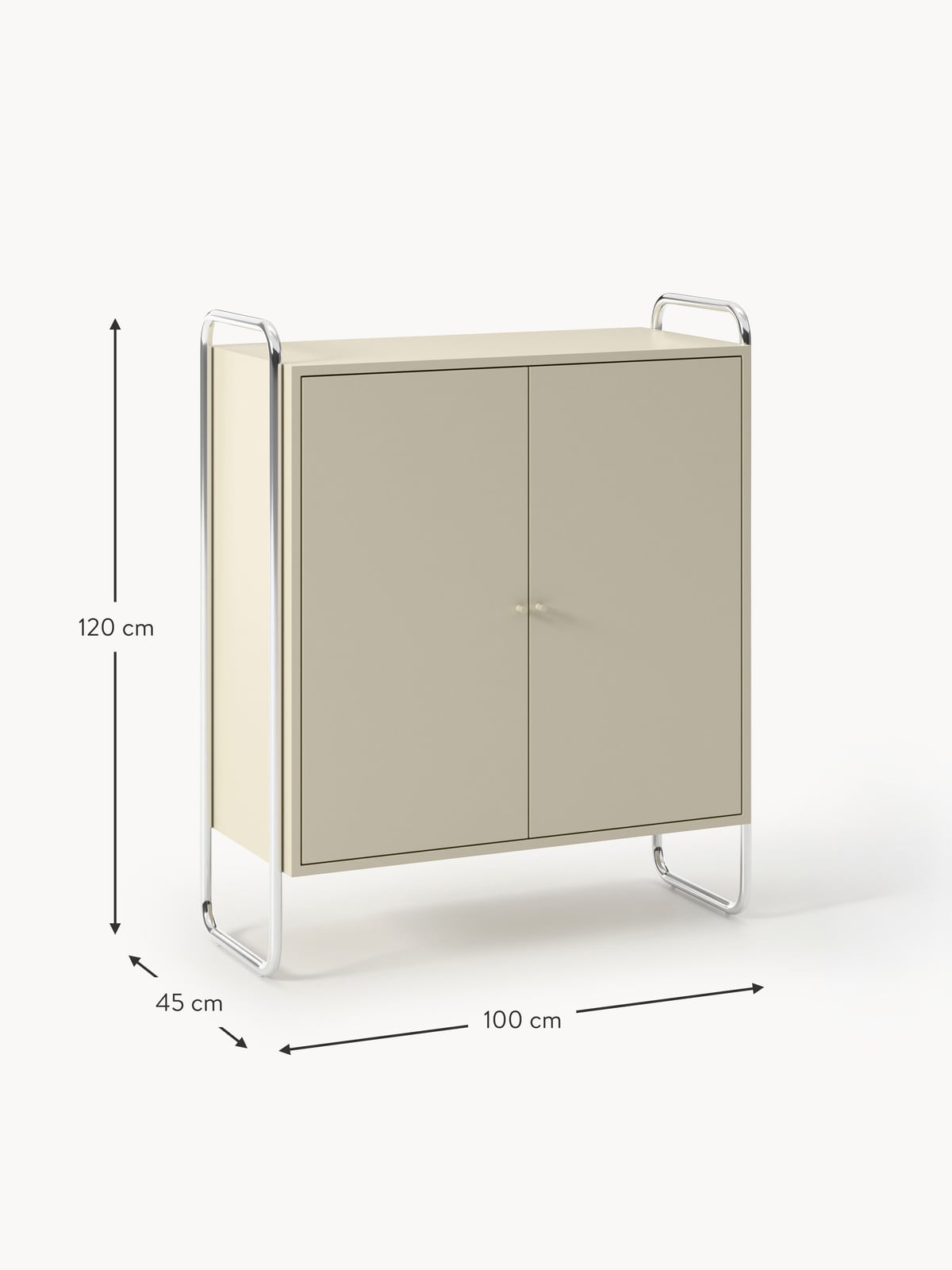 Fenton Metal Highboard