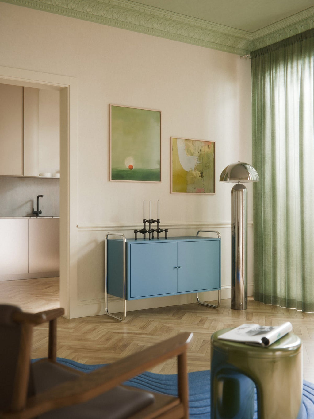 Fenton Metal Sideboard