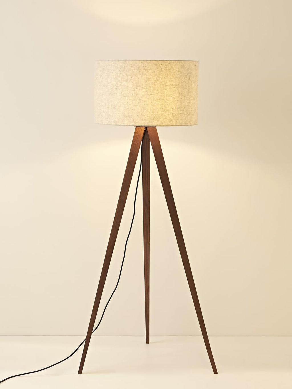 Fenwick Solid Wood Tripod Floor Lamp