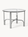 Fernwood Round Dining Table with Glass Top, in various sizes